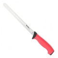 Нож JERO кухонный слайсер для тонкой нарезкиTR 26.5 см красная рукоять