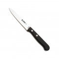 Нож кухонный JERO для чистки овощей, 10см черная рукоять