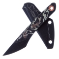 Нож N.C. Custom KOI BLACK STONEWASH фиксированный