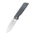 Нож QSP PARROT складной, сталь-D2, рукоять - джинсовая микарта QS102-F